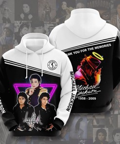 Michael Jackson Personalized Hoodie Custom 3D Graphic Hoodie