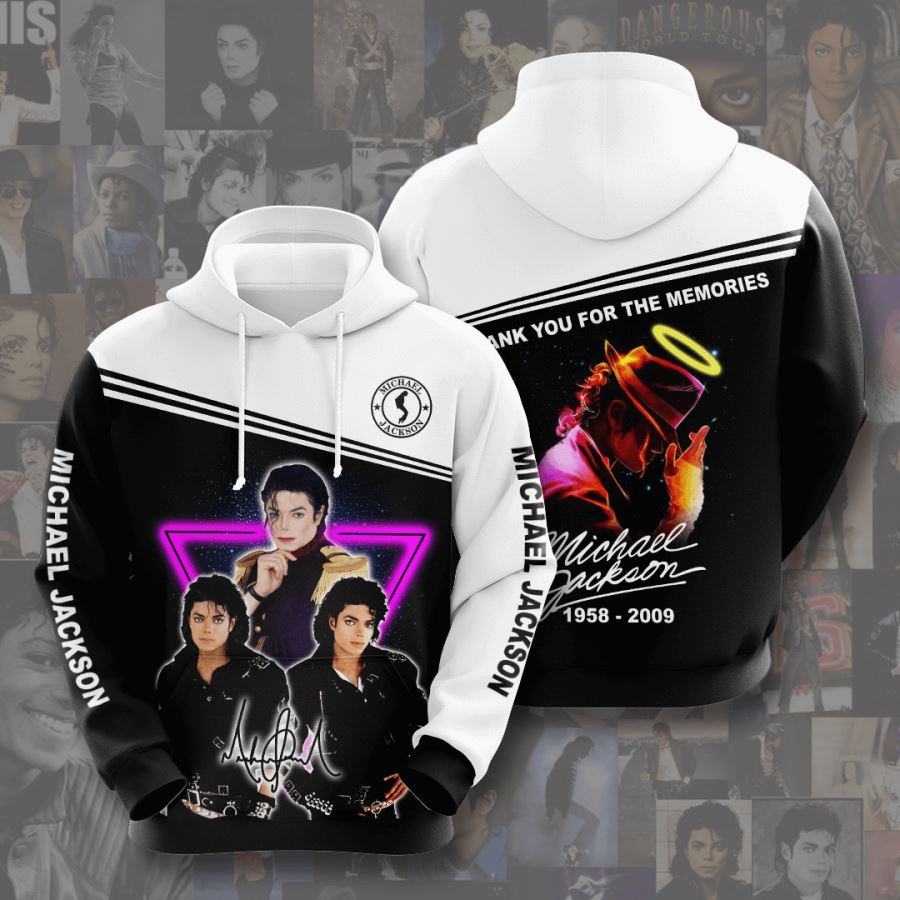 Michael Jackson Personalized Hoodie Custom 3D Graphic Hoodie