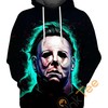 Michael Myers All Over Print 3D Hoodie With Graphic Design