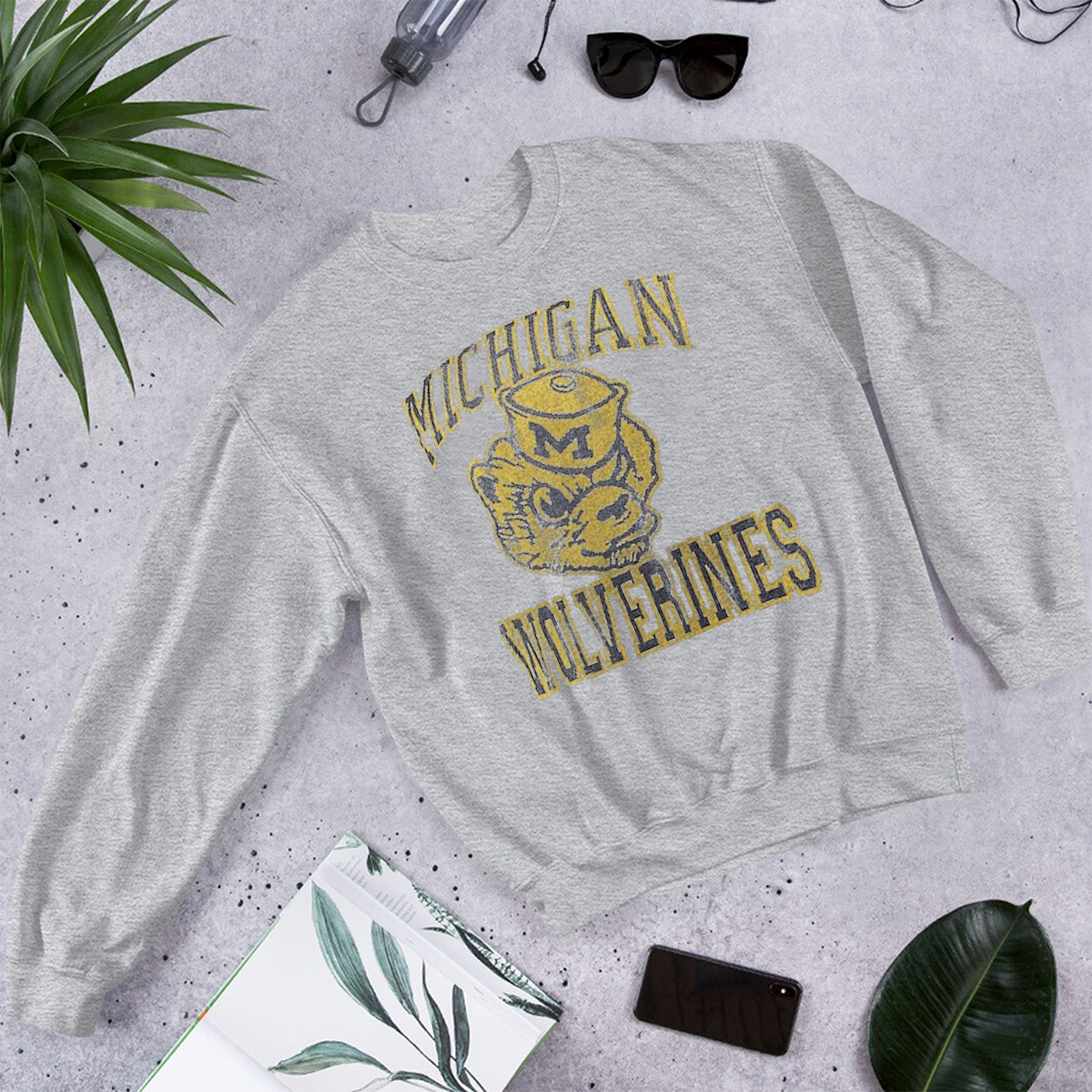 Michigan Wolverines Retro T-Shirt - Vintage NCAA Fan Gear