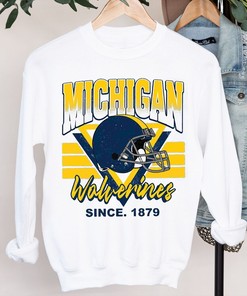 Michigan Wolverines Vintage Team Shirt - NCAA Fan Apparel