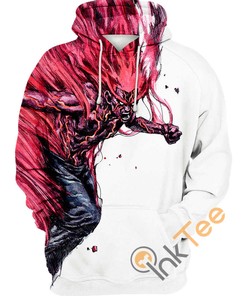 Might Guy Naruto Graphic All Over Print Hoodie Men