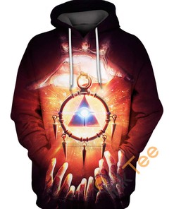 Millenni'M Ring 3D Graphic Hoodie Men