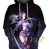 Minamoto No Raikou Onmyoji 3D Hoodie Men