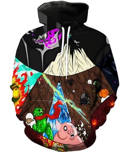 Minecraft Gamers Custom All Over Print Hoodie 3D