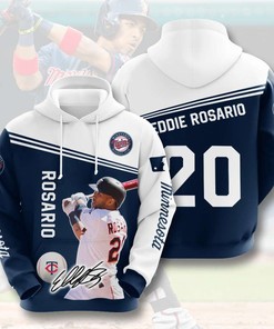 Minnesota Twins All Over Print Hoodie With Unique 3D Design