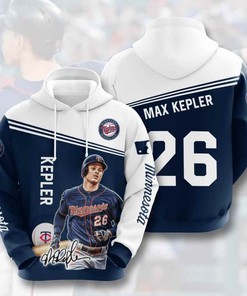 Minnesota Twins Baseball Hoodie With Max Kepler Usa 3D Print