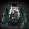 Minnesota Wild Nhl Night 3D Hoodie Zip Hoodie For Late Night Games And Parties