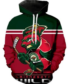 Minnesota Wild Ultra-Cool Long Sleeve 3D Hoodie Gift For Fans