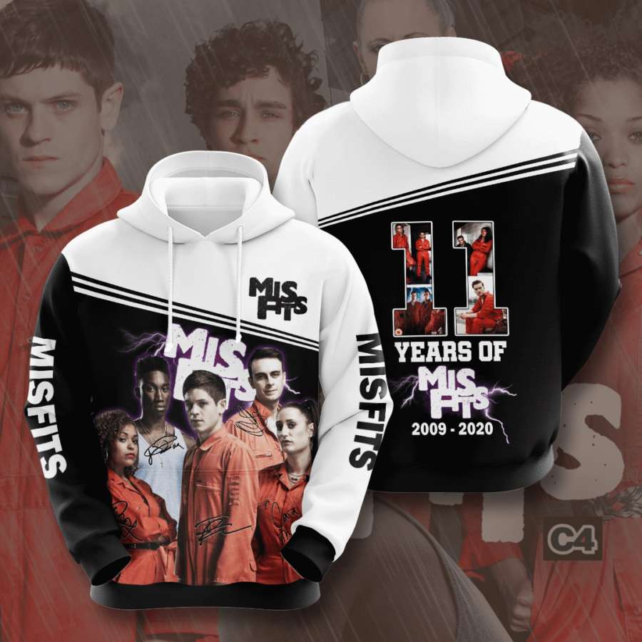 Misfits Custom Sport All Over Print Hoodie Men