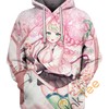 Mitsuri Kanroji Demon Slayer All Over Print Hoodie Women