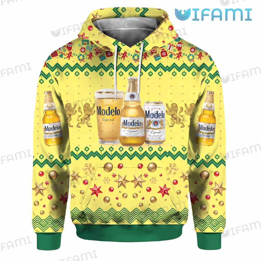 Modelo Hoodie Bottle Glass Custom All Over Print 3D Hoodie