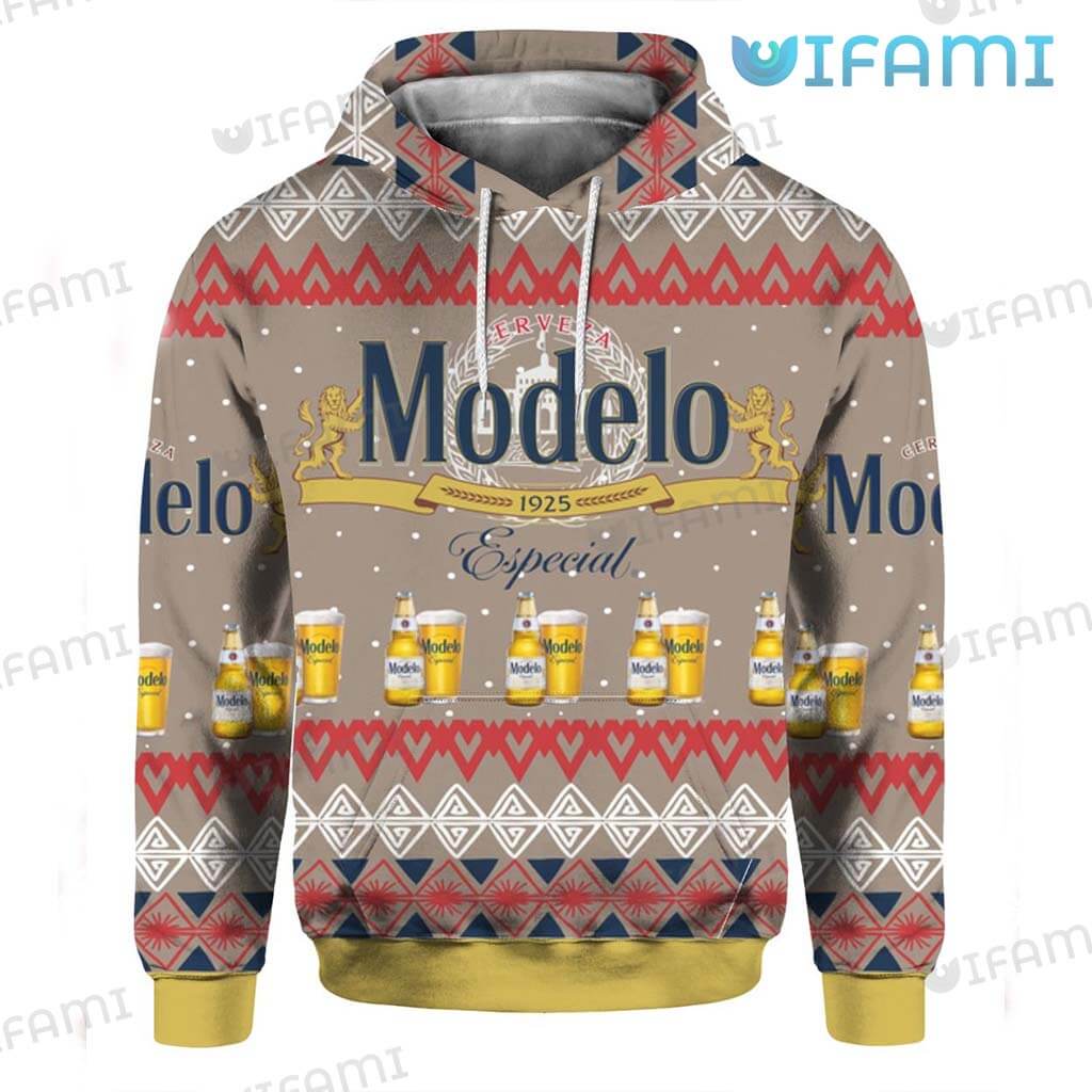 Modelo Hoodie Cerveza 1925 All Over Print Hoodie Men