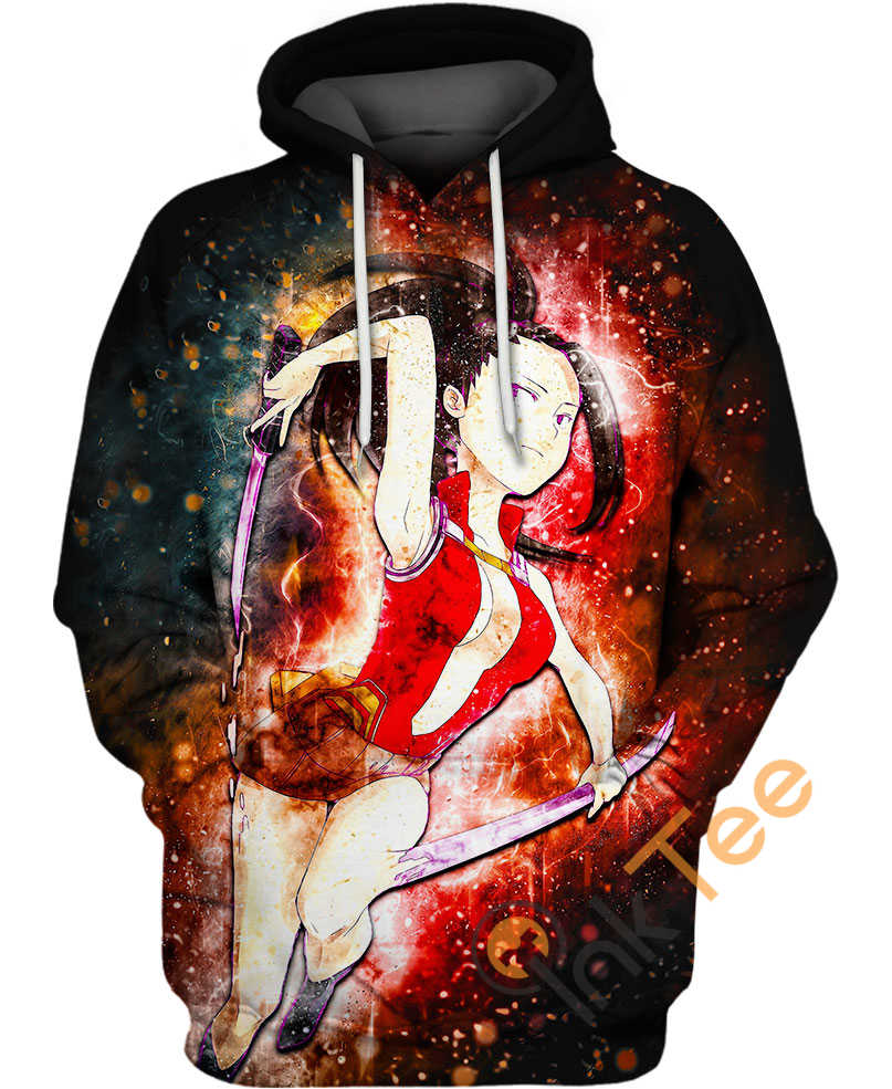 Momo Yaoyorozu My Hero Academia 3D Hoodie Women