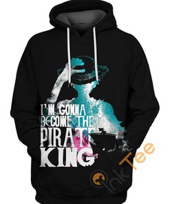 Monkey D. Luffy Pirate King All Over Print Hoodie Men