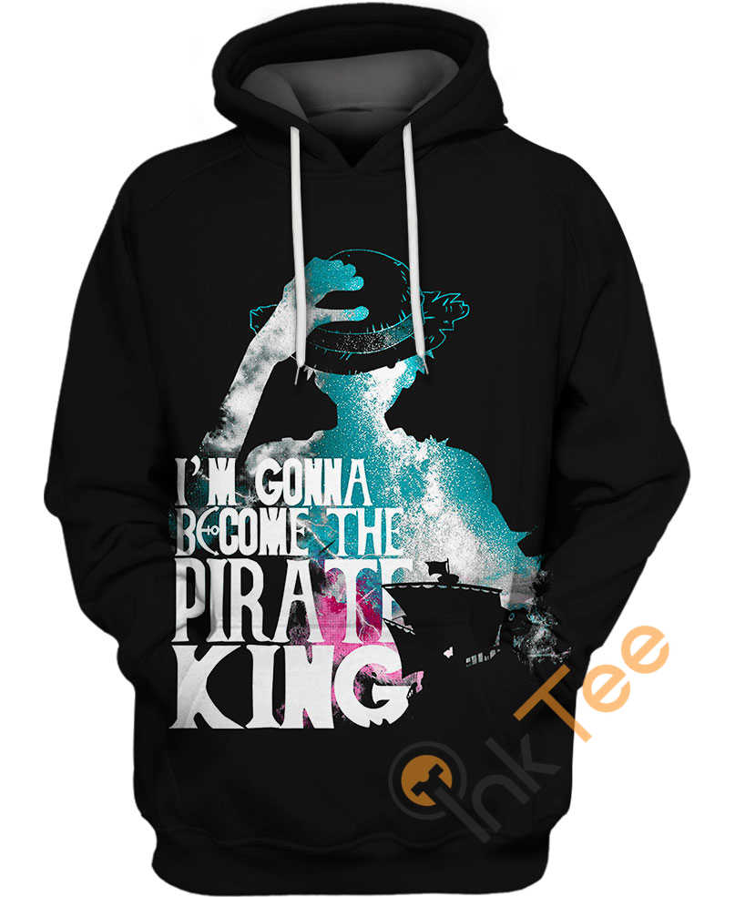 Monkey D. Luffy Pirate King All Over Print Hoodie Men
