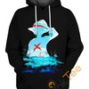 Monkey D. Luffy Sea Artwork Custom All Over Print Hoodie Men