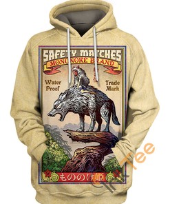Mononoke Brand Matchbox Custom 3D Print Hoodie Men