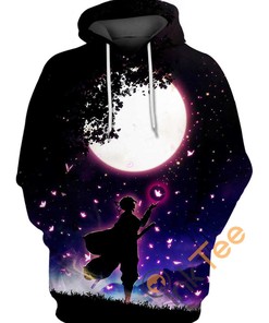 Moonlight Shinobu Kocho Demon Slayer All Over Print Hoodie Women