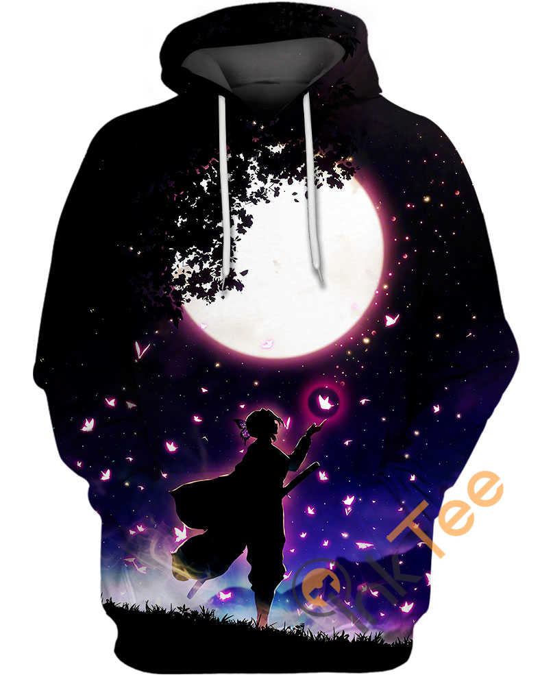 Moonlight Shinobu Kocho Demon Slayer All Over Print Hoodie Women