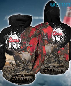Moose Hunter Budweiser 3D Hoodie - Custom 3D Hoodies