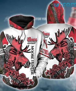 Moose Hunting Budweiser 3D Hoodie - Gifts For Men And Women