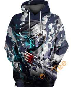 Mortal Kombat Smoke All Over Print Hoodie Men