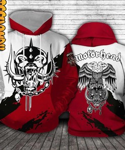 Motorhead Rock Band All Over Print Hoodie Men