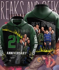 Movie Freaks And Geeks Usa Sport All Over Print Hoodie Men