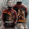Movie Game Of Thrones Usa Sport All Over Print Hoodie Men
