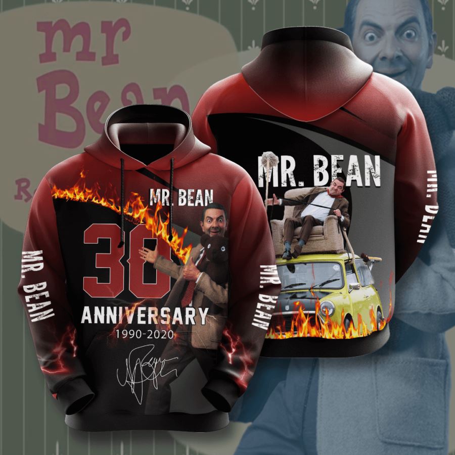 Mr. Bean Fans, Stand Out With This Custom 3D Hoodie
