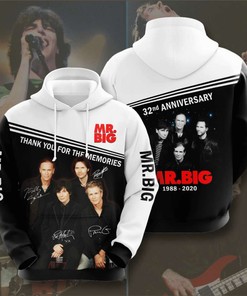 Mr. Big 3D Hoodie With Unique Graphics For Fans