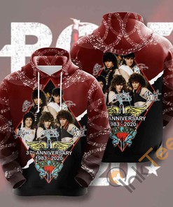 Music Fans, Style Up With This Bon Jovi Usa 3D Hoodie