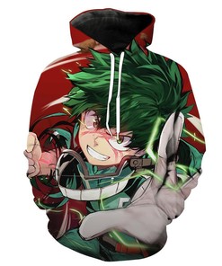 My Hero Academia Izuku Anime 3D Hoodie For Men