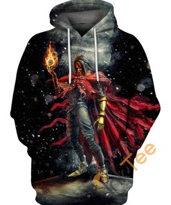 Mystical Vincent Valentine 3D Print Hoodie Full Size