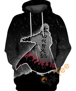Namikaze Minato Naruto Custom All Over Print 3D Hoodie