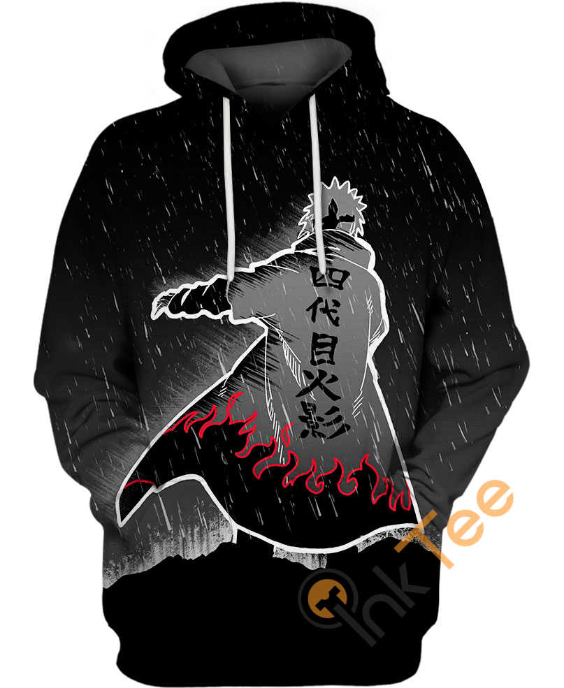 Namikaze Minato Naruto Custom All Over Print 3D Hoodie
