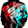Naruto All Over Print Hoodie Featuring Front Pocket And 3D Design Sport In Style