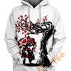 Naruto And Sasuke All Over Print Hoodie Printful