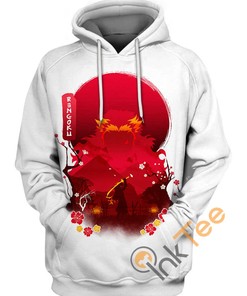 Naruto Kyuubi Naruto'S Eyes Hoodie 3D Graphic Full Print