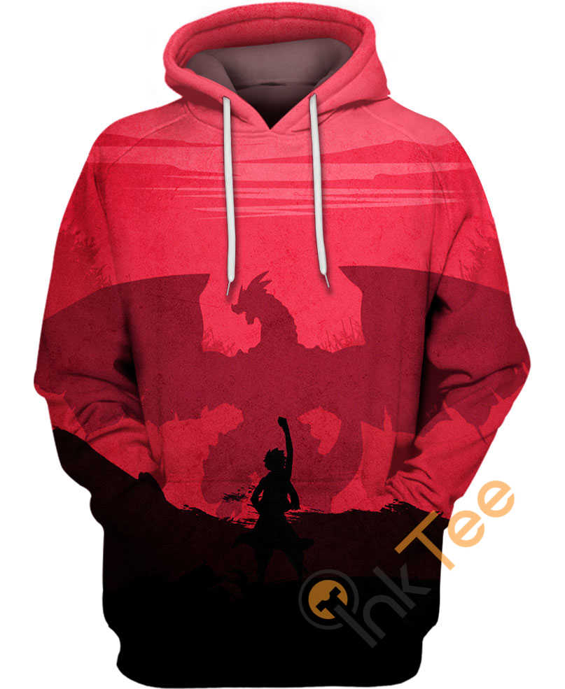 Natsu Dragneel Igneel 3D Hoodie For Men