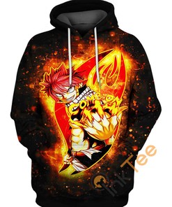 Natsu Fire Dragon?S Roar Mens 3D Hoodie Gifts For Father Day