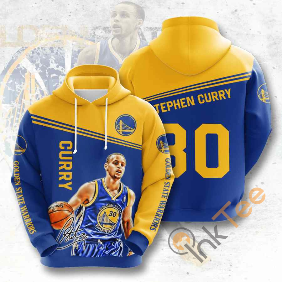 Nba Golden State Warriors All Over Print 3D Hoodie
