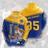 Nba Kevin Durant Golden State Warriors All Over Print 3D Hoodie 