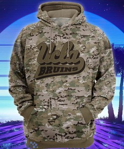 Nca Ucla Bruins Camo Style 3D  - Perfect Gifts For Veterans Day