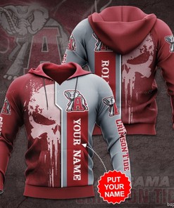 Ncaa Alabama Crimson Tide Usa Flag 3D Printed Hoodie - Ncaa Apparel For Fans