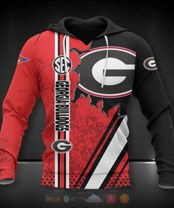 Ncaa Georgia Bulldogs 3D All Over Print Hoodie - Perfect For Ncaa Fans