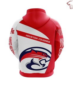 Ncaa Houston Cougars 3D Hoodie For Men And Women - All Over Print