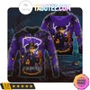 Ncaa Kansas State Wildcats Jack Skellington Halloween 3D, Hoodie