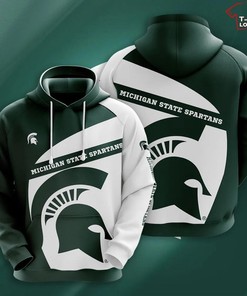 Ncaa Michigan State Spartans 3D Hoodie For Men Women With Custom Design Prints